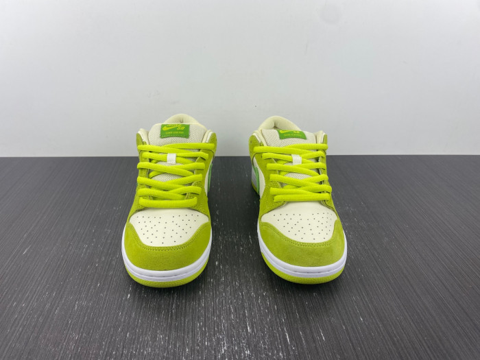 nike sb dunk low green apple dm0807-300