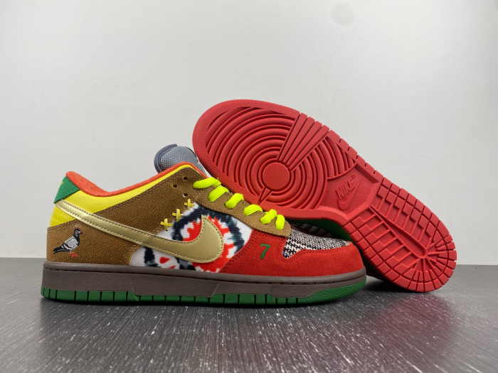 nike sb dunk low what the dunk - 318403-141