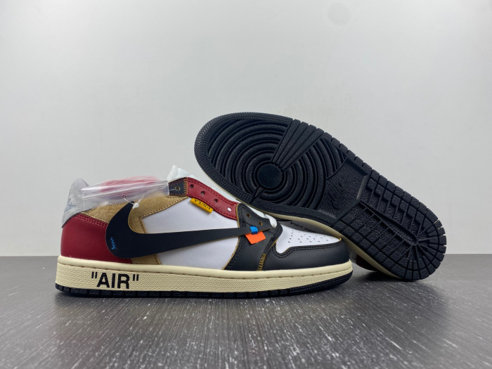 off-white x air jordan 1 customize