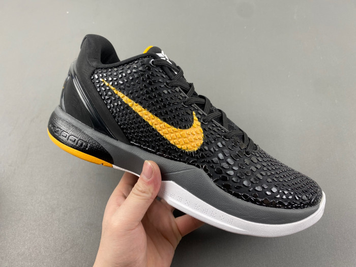 nike kobe vi black gold (ps) 429911-001