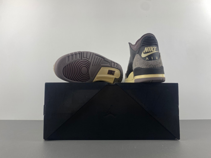 a ma maniere x air jordan 3 black fz4811-001