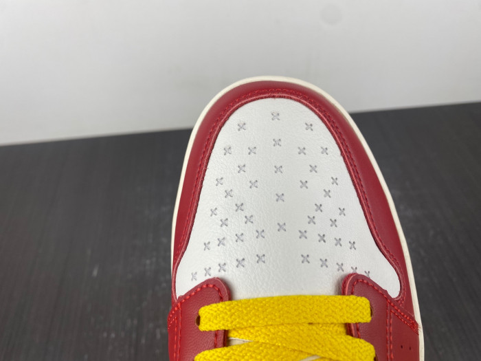 air jordan 1 zoom cmft 2 x teyana taylor gym red fj0604-601