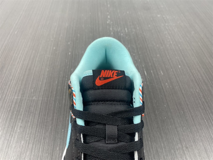 nike dunk low barber shop black dh7614-001