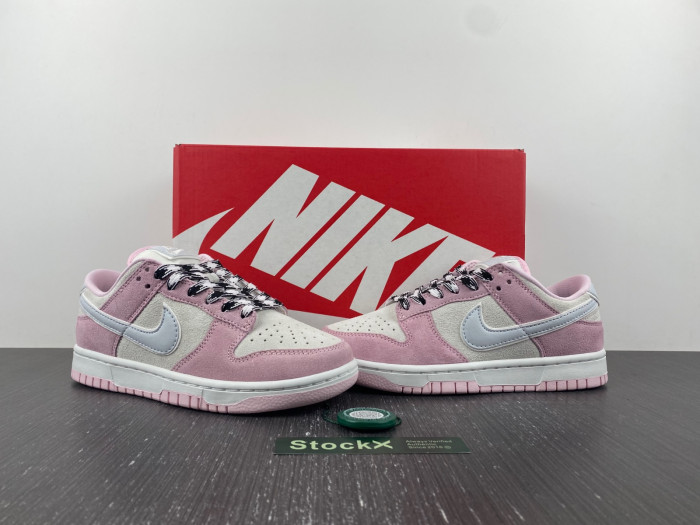 nike dunk low lx "pink foam" dv3054-600