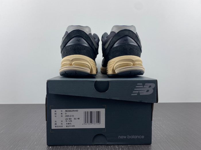 new balance 2002r black dark grey - m2002rho