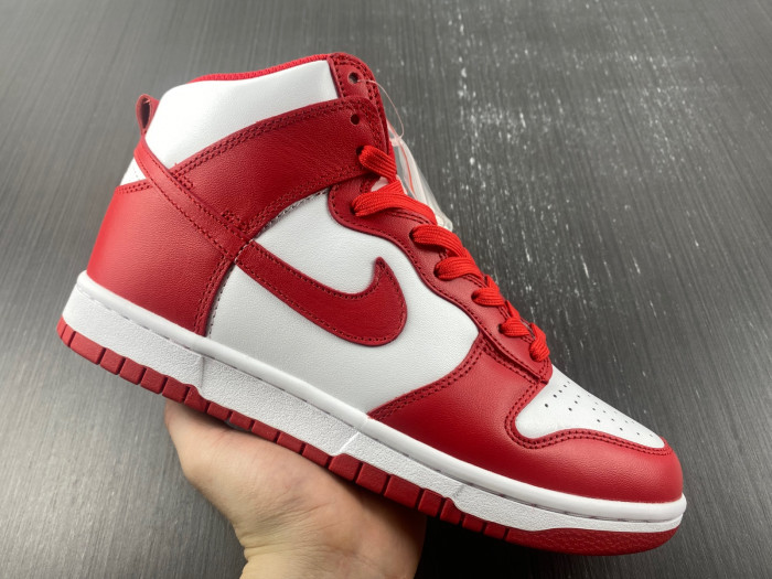 nike dunk high "championship red" dd1399-106