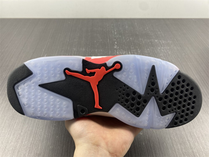 air jordan 6 retro "infrared" 384664-123