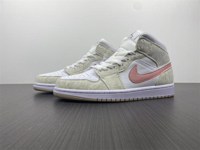 air jordan 1 mid se “light iron ore” dn4045-001