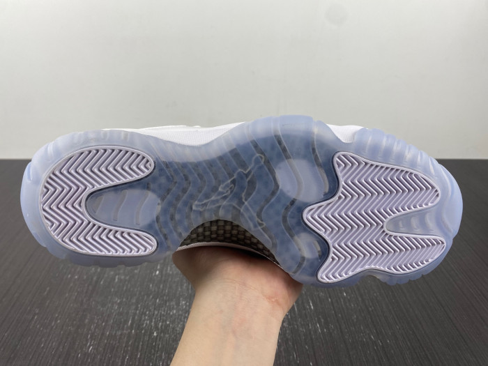 air jordan 11 retro 25th anniversary white / silver 408201-101