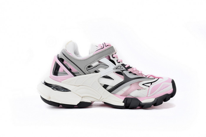 Ba*len*cia*ga track 2 sneaker pink white 568615 w3ae2 5291