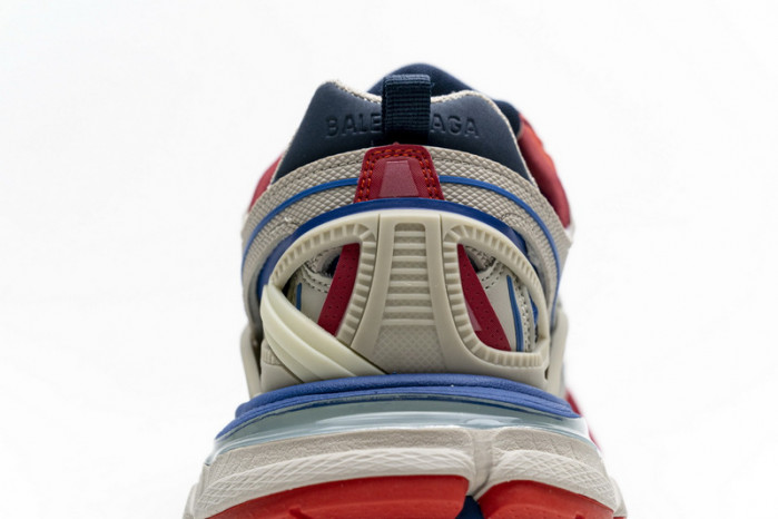 belanciaga Track 2 Sneaker Beige Blue 570391 W2GN2 8570