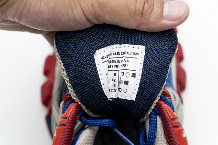 belanciaga Track 2 Sneaker Beige Blue 570391 W2GN2 8570