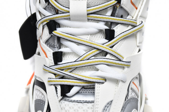 Ba*len*cia*ga tess s. white orange black 542436 w1gb1 9059