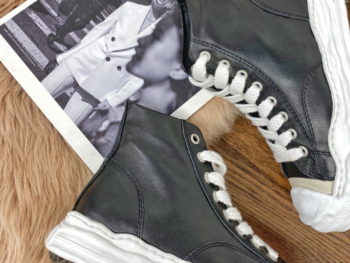 Ma*s*n mihara yasuhiro high-top sneakers mmy-003
