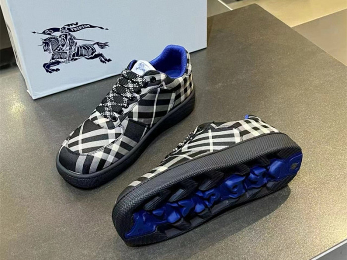 Bur*berry Check Terrace Sneakers BBR--3006