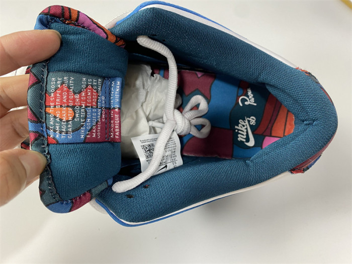 parra nike sb dunk low 2021 dh7695-100