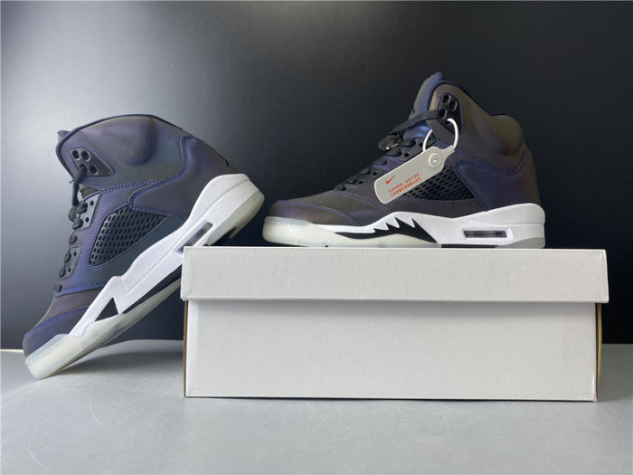 air jordan 5 retro "oil grey" - cd2722 001