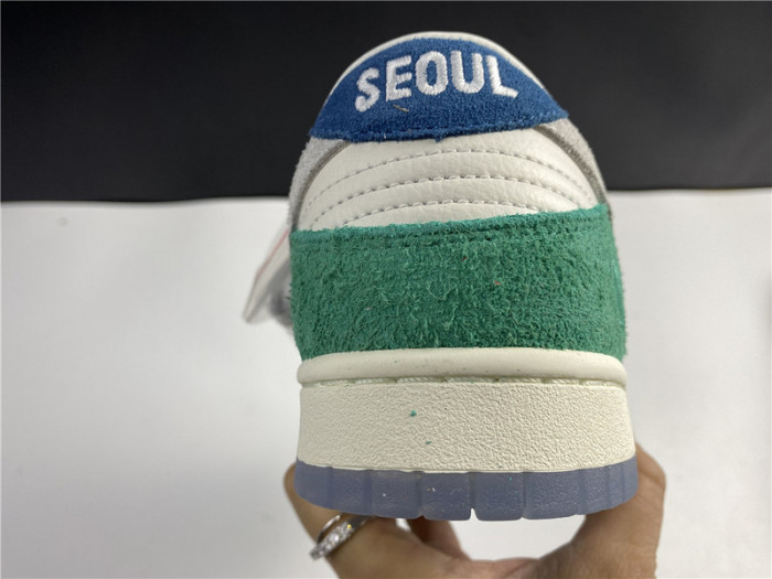 nike dunk low kasina neptune green - cz6501-101