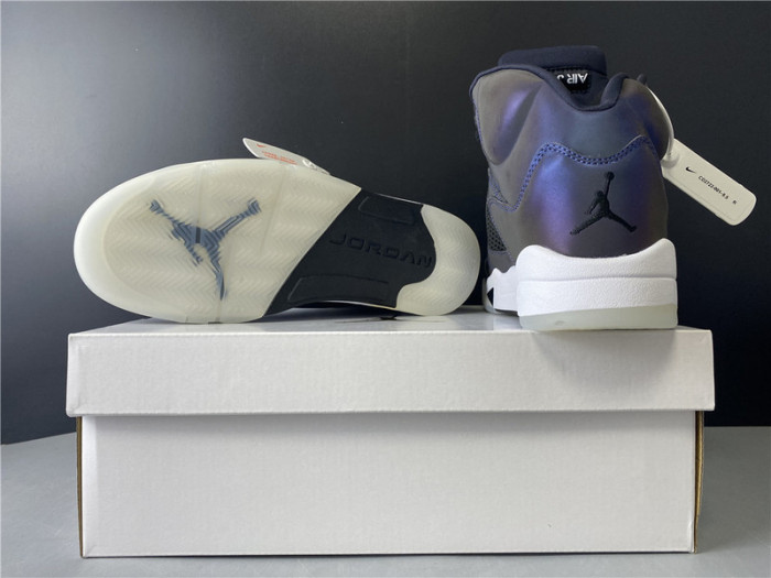 air jordan 5 retro "oil grey" - cd2722 001