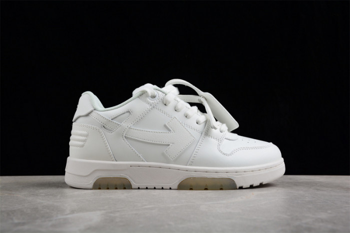off-white out of office leather sneakers