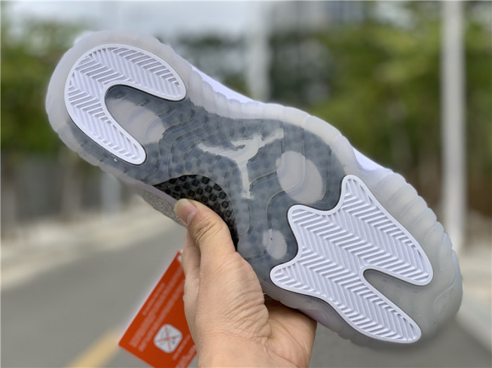 air jordan 11 retro "metallic silver" ar0715 100