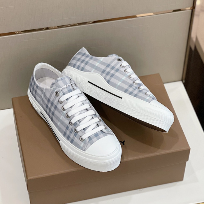 Bur*berry Vintage Check Cotton Sneakers