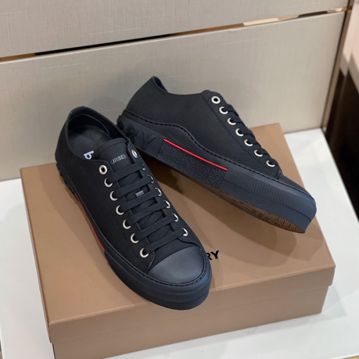 Bur*berry Vintage Check Cotton Sneakers