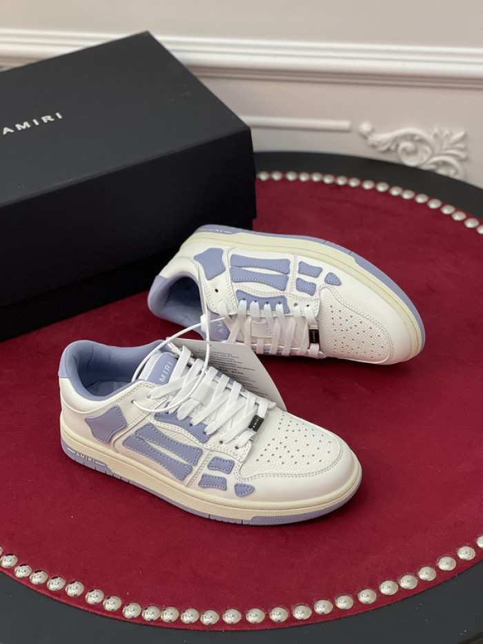 amiri* skel leather sneakers