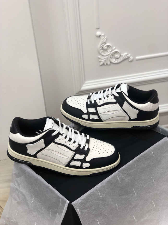 amiri* skel leather sneakers