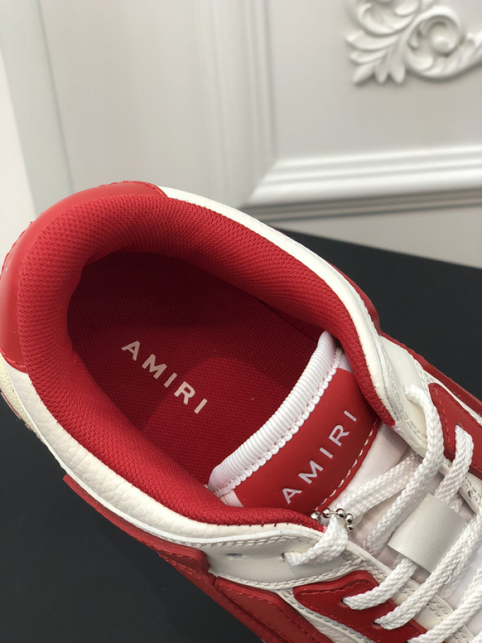 amiri* skel leather sneakers