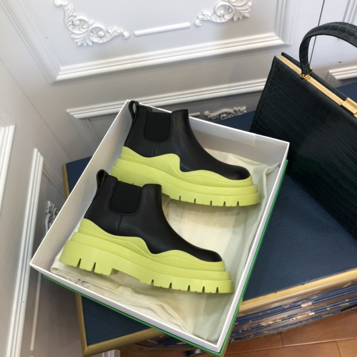 Botteg*Venta Tire Leather Ankle boots