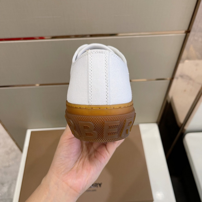 Bur*berry Vintage Check Cotton Sneakers