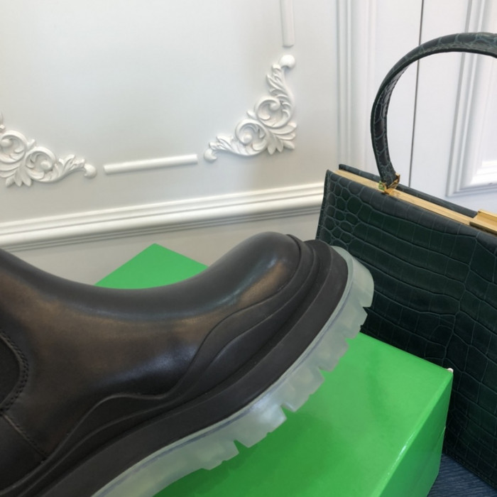 Botteg*Venta Tire Leather Ankle boots