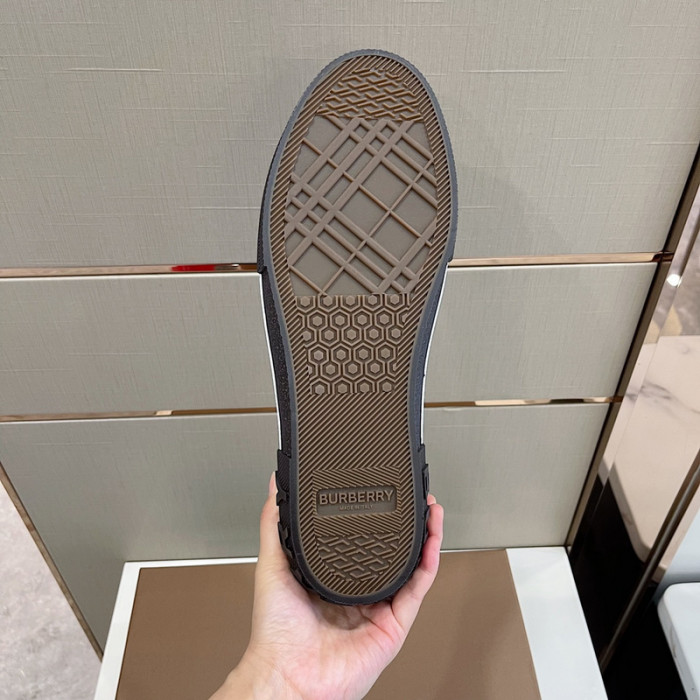 Bur*berry Vintage Check Cotton Sneakers