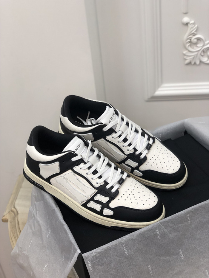 amiri* skel leather sneakers