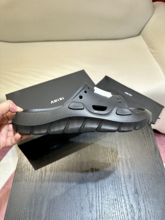 amiri* sunday black slides (eu35-eu45)