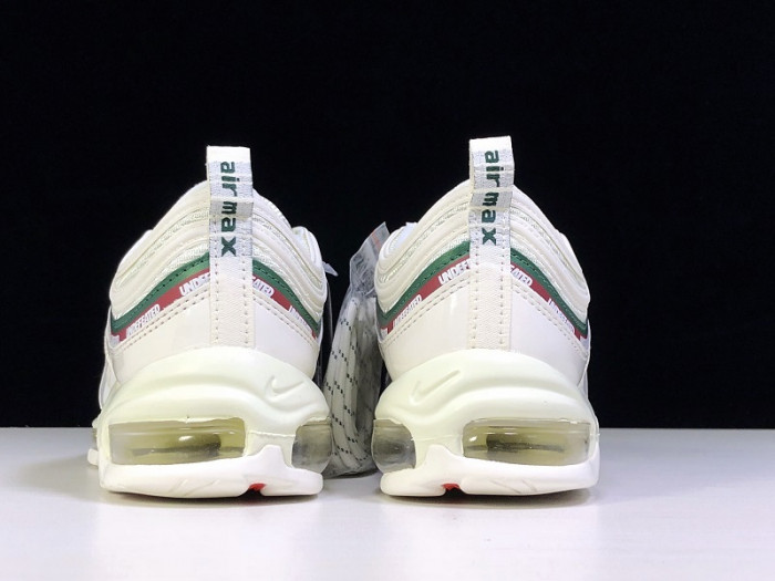 undefeated nike air max 97 white aj1986-100