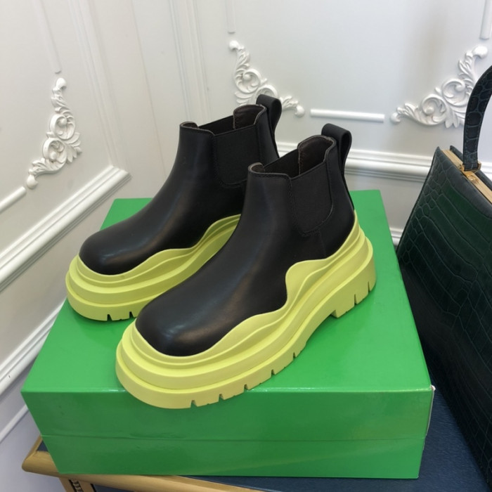 Botteg*Venta Tire Leather Ankle boots