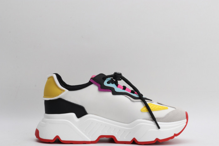 mixed-material daymaster sneakers