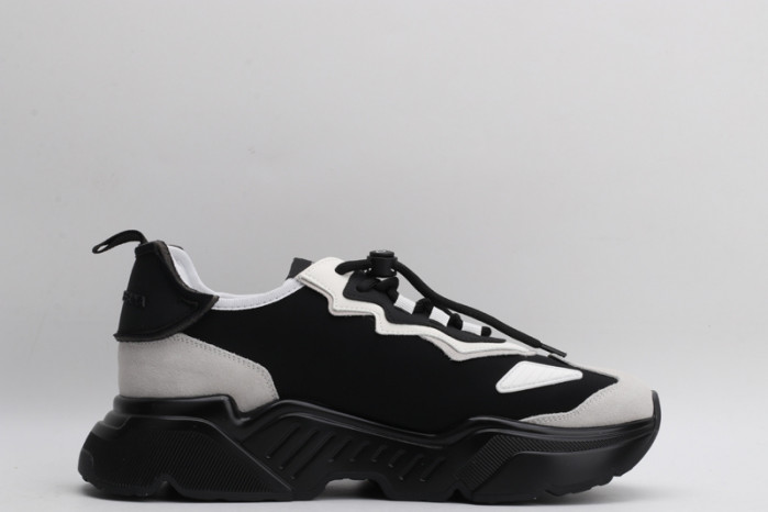 mixed-material daymaster sneakers