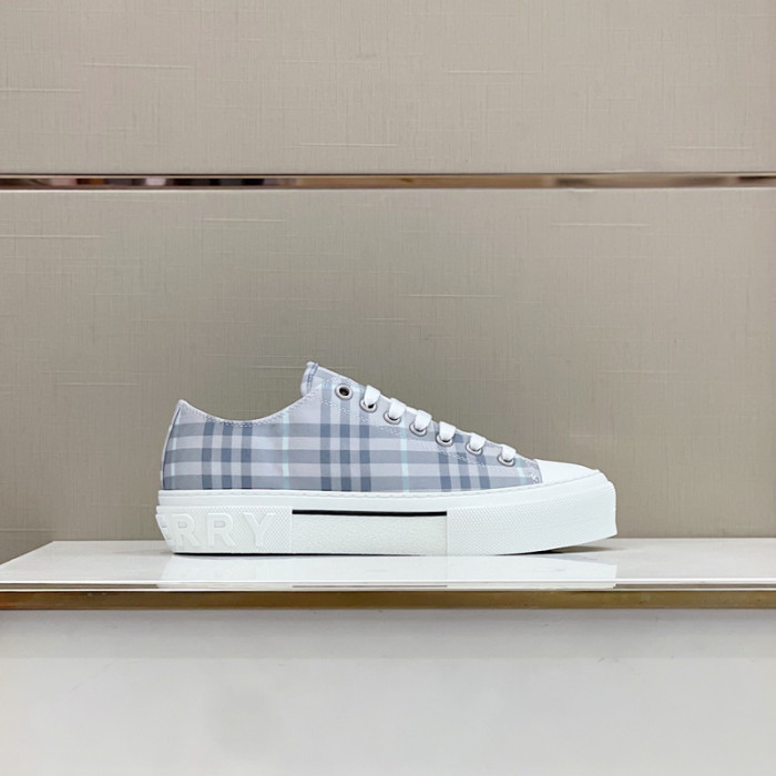 Bur*berry Vintage Check Cotton Sneakers