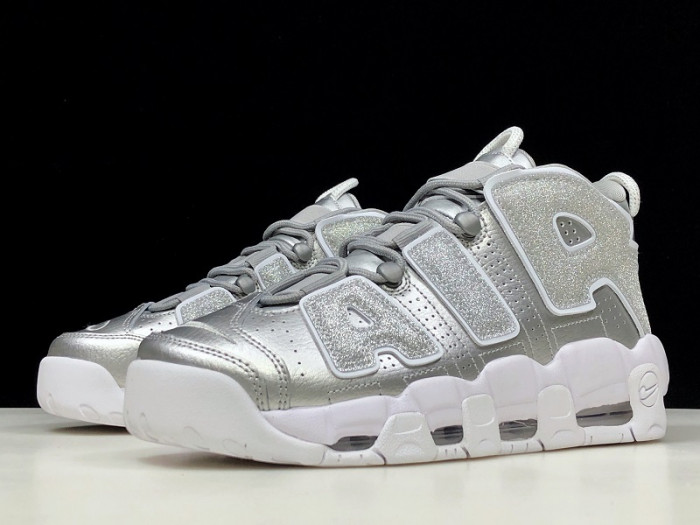 Nike Air More Uptempo Metallic Silver 917593-003