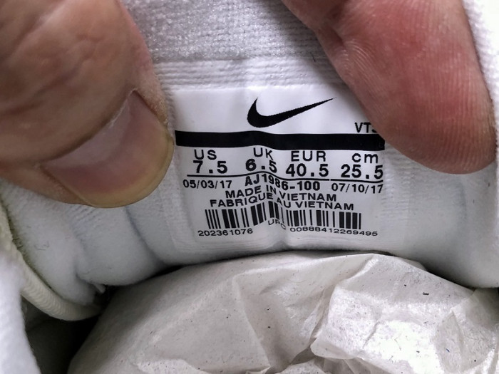 undefeated nike air max 97 white aj1986-100