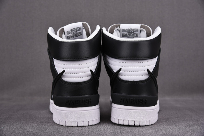 nike dunk high ambush black white cu7544-001