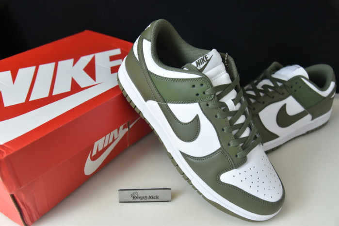 nike dunk low “medium olive” dd1503-120