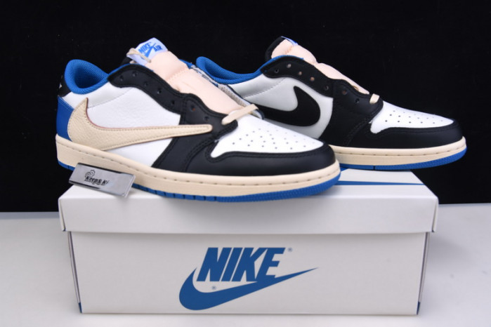 travis scott fragment air jordan 1 low dm7866-140
