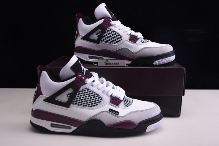 air jordan 4 retro psg paris saint-germain - cz5624-100