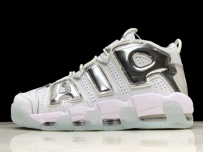nike air more uptempo white Ch*0me blue tint 917593-100